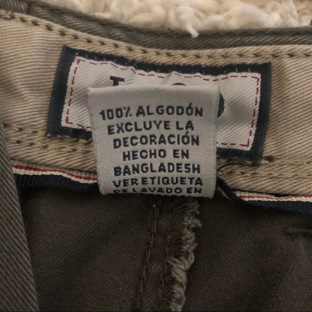 IZOD Cotton Cargo Shorts Sz 34 - Picture 8 of 9